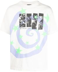 SAINT Mxxxxxx X A Bathing Ape® Graphic-print T-shirt in White for