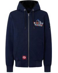 Moose Knuckles - X Evisu Zip-Up Hoodie - Lyst