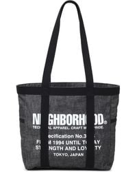 Neighborhood - Logo-Print Denim Tote Bag - Lyst