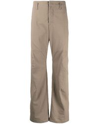 Post Archive Faction PAF - Textured Straight-Leg Trousers - Lyst