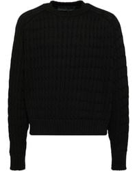 Louis-Gabriel Nouchi - Cable-Knit Pullover Sweater - Lyst