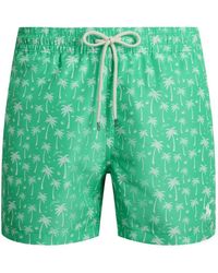 Polo Ralph Lauren - Palm Tree Swim Shorts - Lyst