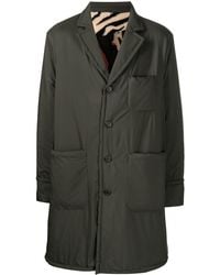 4SDESIGNS - Patch-Pockets Single-Breasted Coat - Lyst