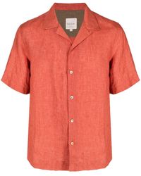 Paul Smith - Short-sleeve Linen Shirt - Lyst