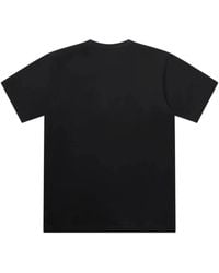 COMME DES GARÇON BLACK - Logo-Print Cotton T-Shirt - Lyst