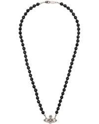 Vivienne Westwood - Messaline Orb-Embellished Necklace - Lyst