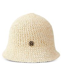 Maison Michel - Pablo Logo-Plaque Hat - Lyst