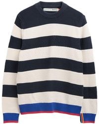 Barbour - X Paul Smith Sweat-Shirt Texturé À Rayures - Lyst