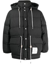 Neighborhood - Drawstring-Fastened Padded Jacket - Lyst