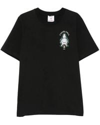 CASABLANCA - Hotel Emblem Short Sleeve T-Shirt - Lyst
