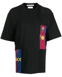 Children of the discordance - Patchwork Cotton T-Shirt - Lyst