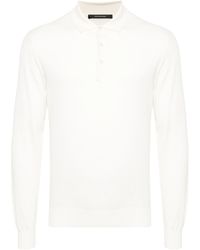 Tagliatore - Pablo Long-Sleeve Polo Shirt - Lyst