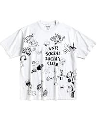 ANTI SOCIAL SOCIAL CLUB - Illustrated-Print T-Shirt - Lyst
