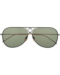 Thom Browne - Tb115 Aviator Sunglasses - Lyst