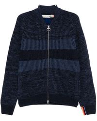 Barbour - X Paul Smith Bomer Cardigan - Lyst