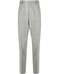Isabel Marant - Check-Print Cotton Tailored Trousers - Lyst