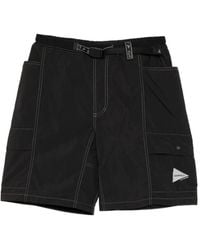 and wander - X Gramicci Brushed Shorts - Lyst