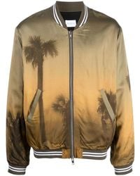 BLUE SKY INN - Palm Tree-print Bomber Jacket - Lyst