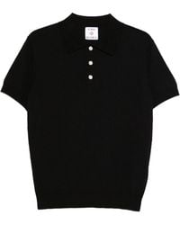 CASABLANCA - Pointelle Monogram Polo Shirt - Lyst