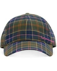 Barbour - X Paul Smith Tartan-Print Baseball Cap - Lyst
