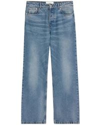 Ami Paris - Wide Leg Denim Jeans - Lyst
