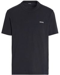 ZEGNA - Cotton T-shirt - Lyst