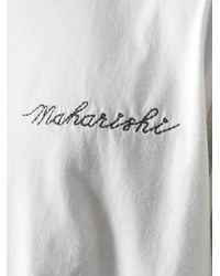Maharishi - Sashiko Embroidered Patchwork T-Shirt - Lyst