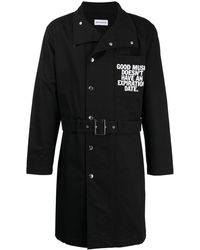 Honey Fucking Dijon - Slogan-Print Cotton Coat - Lyst