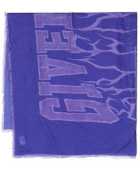 Givenchy - Logo-Print Modal-Cashmere Scarf - Lyst