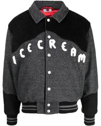 ICECREAM - Logo-embroidered Varsity Jacket - Lyst