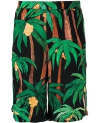 Endless Joy - Palm Tree-Print Bermuda Shorts - Lyst