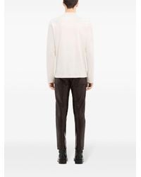 Courreges - Volcano Cotton Logo T-Shirt - Lyst