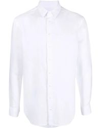 Giorgio Armani - Linen Short-Sleeve Shirt For - Lyst