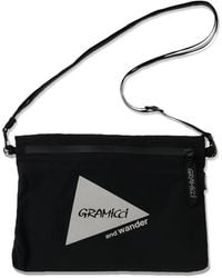 and wander - X Gramicci Logo-Print Messenger Bag - Lyst