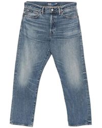 Polo Ralph Lauren - Faded Straight-Leg Jeans - Lyst