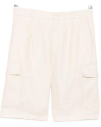 Tagliatore - Pleated Cargo Trousers - Lyst