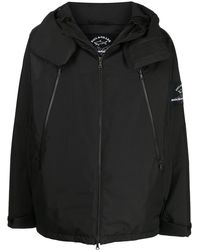 White Mountaineering - Logo-Patch Hooded Jacket - Lyst