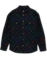 CASABLANCA - Heatmap Denim Shirt - Lyst