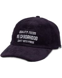 Neighborhood - Embroidered Corduroy Baseball Hat - Lyst