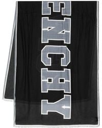 Givenchy - Logo-Print Lightweight Scarf - Lyst
