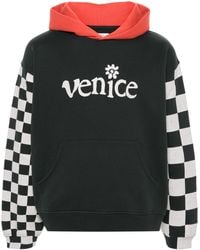 ERL - Venice-Print Colour-Block Hoodie - Lyst