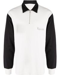 Visvim - Logo-print Half-zip Sweatshirt - Lyst