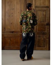 BBCICECREAM - Camouflage-Print Long-Sleeve T-Shirt - Lyst