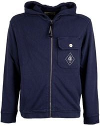 C.P. Company - Malfilè Hooded Zip-Fastening Sweatshirt - Lyst