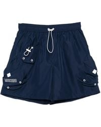 Moschino - Cargo-Pocket Swim Shorts - Lyst