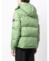 White/space - Scott Logo-Patch Padded Jacket - Lyst