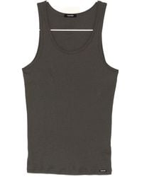 Tom Ford - Ribbed Tank Top - Lyst