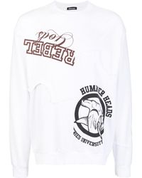 Undercoverism - Logo-Print Crew Neck Sweatshirt - Lyst