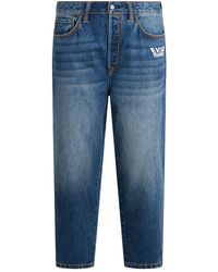 Moose Knuckles - X Evisu Graphic Tapered Jeans - Lyst