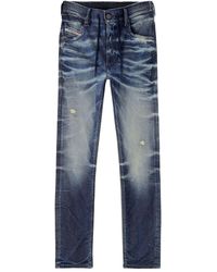 DIESEL - D-Krooley 068Ud Drawstring Jeans - Lyst